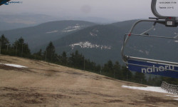 Lysá hora, pohled na východ