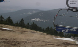 Lysá hora, pohled na východ