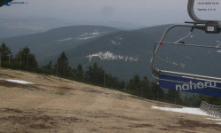 Lysá hora, pohled na východ