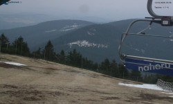 Lysá hora, pohled na východ