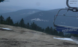 Lysá hora, pohled na východ