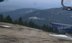 Lysá hora, pohled na východ