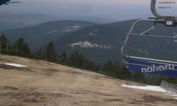 Lysá hora, pohled na východ