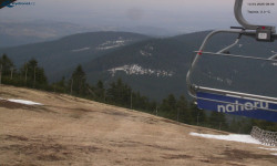 Lysá hora, pohled na východ