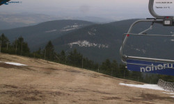 Lysá hora, pohled na východ