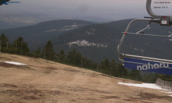 Lysá hora, pohled na východ