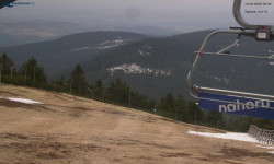 Lysá hora, pohled na východ