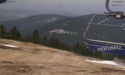 Lysá hora, pohled na východ