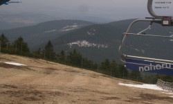 Lysá hora, pohled na východ