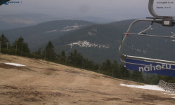 Lysá hora, pohled na východ