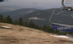 Lysá hora, pohled na východ