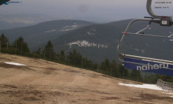 Lysá hora, pohled na východ