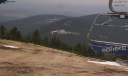 Lysá hora, pohled na východ