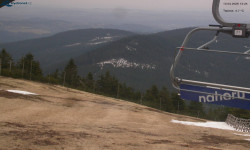 Lysá hora, pohled na východ