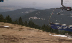 Lysá hora, pohled na východ