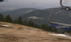 Lysá hora, pohled na východ