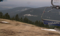 Lysá hora, pohled na východ