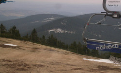 Lysá hora, pohled na východ