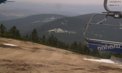 Lysá hora, pohled na východ