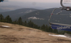 Lysá hora, pohled na východ