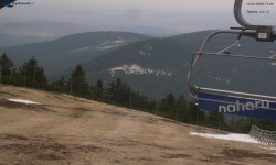 Lysá hora, pohled na východ