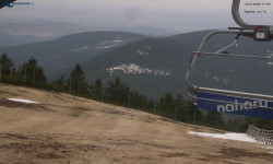 Lysá hora, pohled na východ