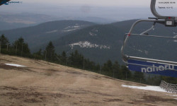 Lysá hora, pohled na východ