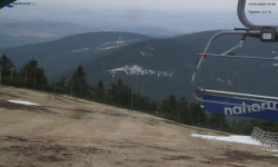 Lysá hora, pohled na východ