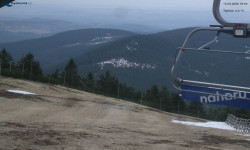 Lysá hora, pohled na východ