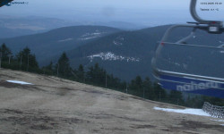 Lysá hora, pohled na východ