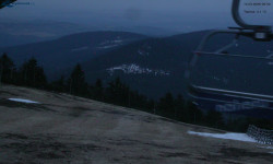 Lysá hora, pohled na východ