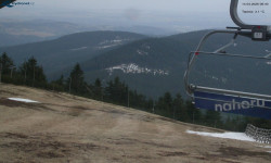 Lysá hora, pohled na východ