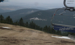 Lysá hora, pohled na východ