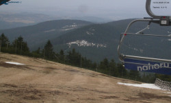 Lysá hora, pohled na východ