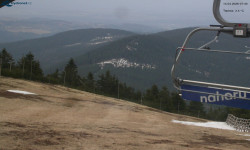 Lysá hora, pohled na východ