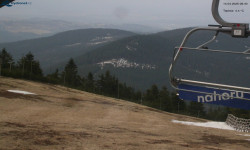 Lysá hora, pohled na východ