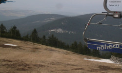 Lysá hora, pohled na východ