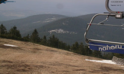 Lysá hora, pohled na východ