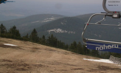 Lysá hora, pohled na východ