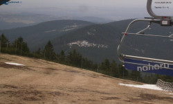 Lysá hora, pohled na východ