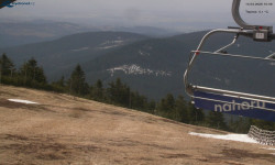 Lysá hora, pohled na východ