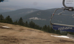 Lysá hora, pohled na východ