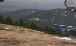 Lysá hora, pohled na východ