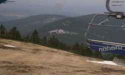 Lysá hora, pohled na východ