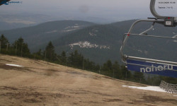 Lysá hora, pohled na východ