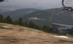 Lysá hora, pohled na východ