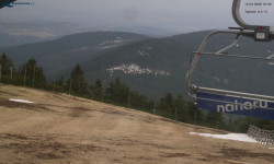 Lysá hora, pohled na východ