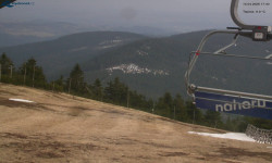 Lysá hora, pohled na východ