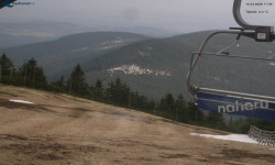 Lysá hora, pohled na východ