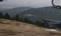 Lysá hora, pohled na východ